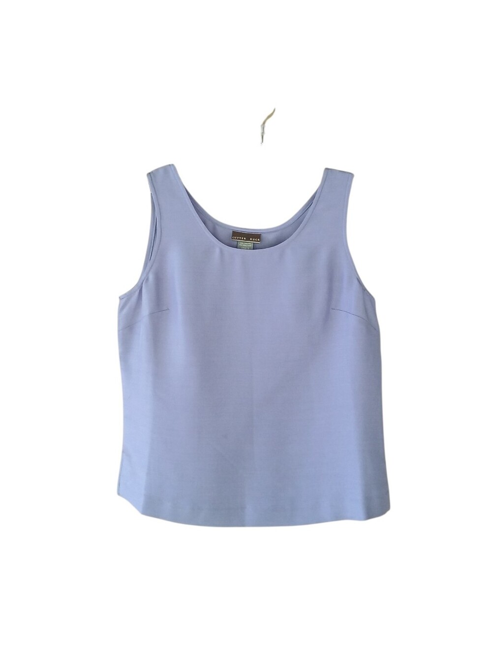 Cutter & Buck Lavender Scoop Neck Silk & Wool Tank Top Size 8